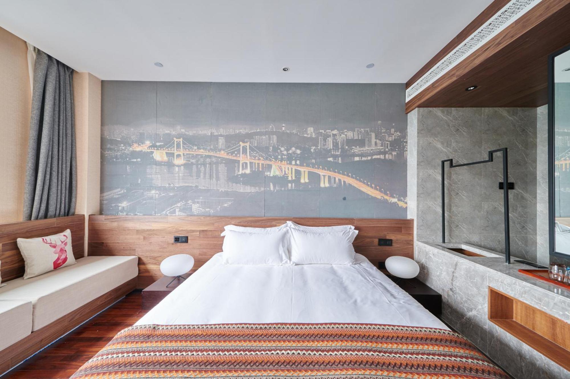 Aizhu Boutique Theme Hotel Xiamen Rum bild